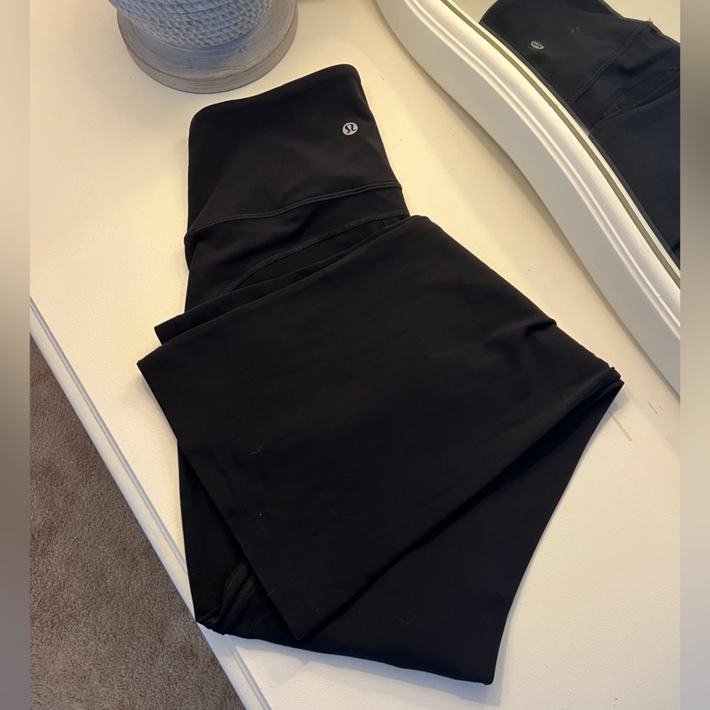 Black Lululemon Align Flare